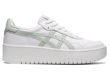 Asics Dam Sneakers JAPAN S PF Vita/Olivgröna